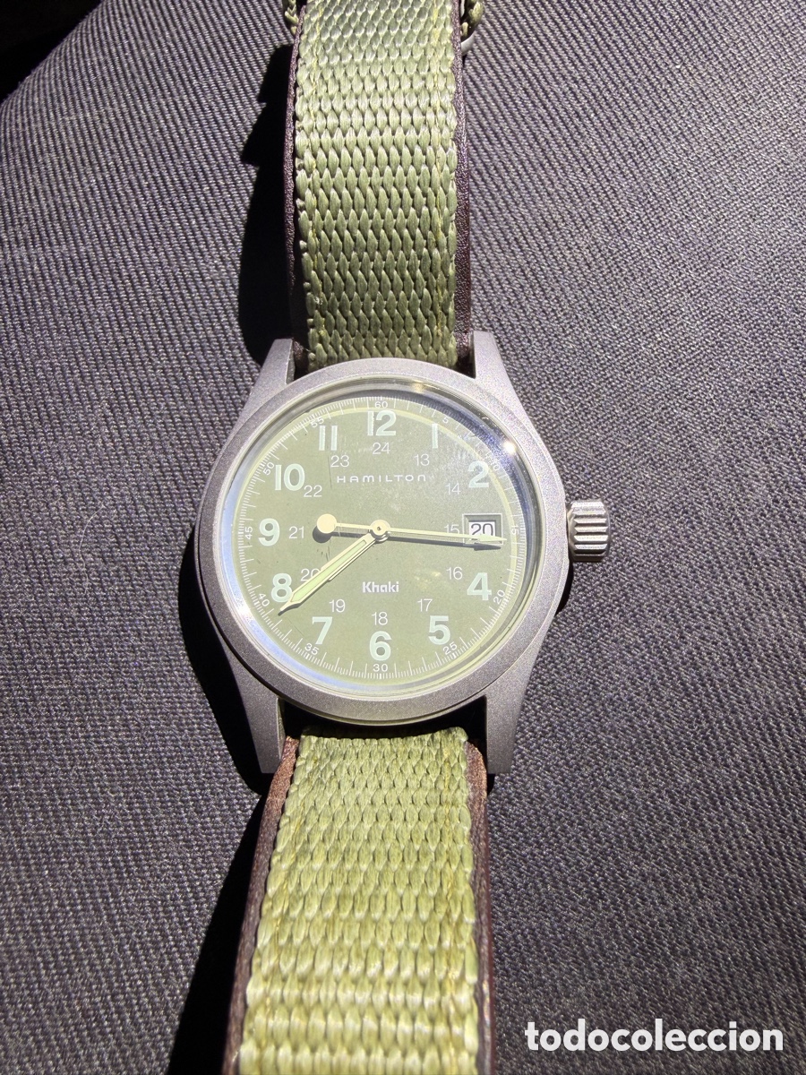 Vintage: Hamilton Khaki Field Vintage Militar &ndash; Reloj Suizo Original