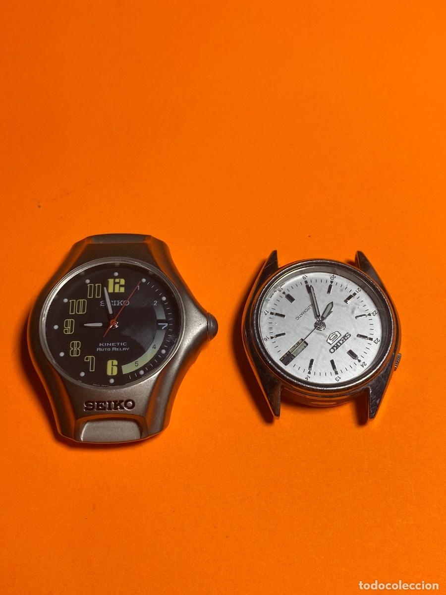 Vintage: Lote dos relojes seiko para piezas
