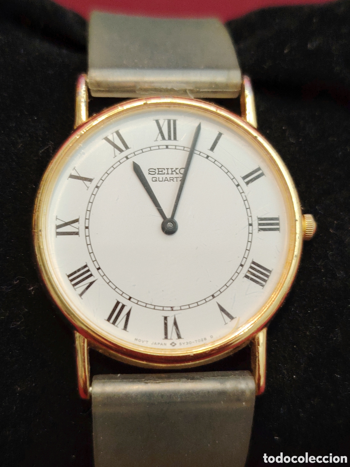 Vintage: Bonito reloj seiko query funciona - Foto 2
