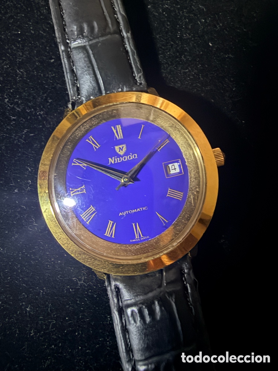 Vintage: Reloj Nivada autom&aacute;tico
