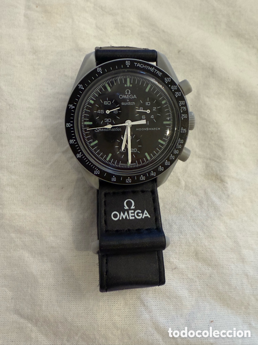 Vintage: Omega x Swatch Speedmaster MoonSwatch &ndash; Mission to the Moon &ndash; Cron&oacute;grafo