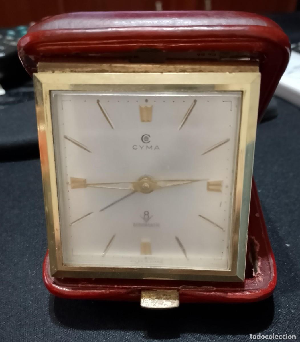 Vintage: Reloj de Viaje Vintage CYMA con Estuche Original y Garant&iacute;a &ndash; Joya de Colecci&oacute;n Suiza