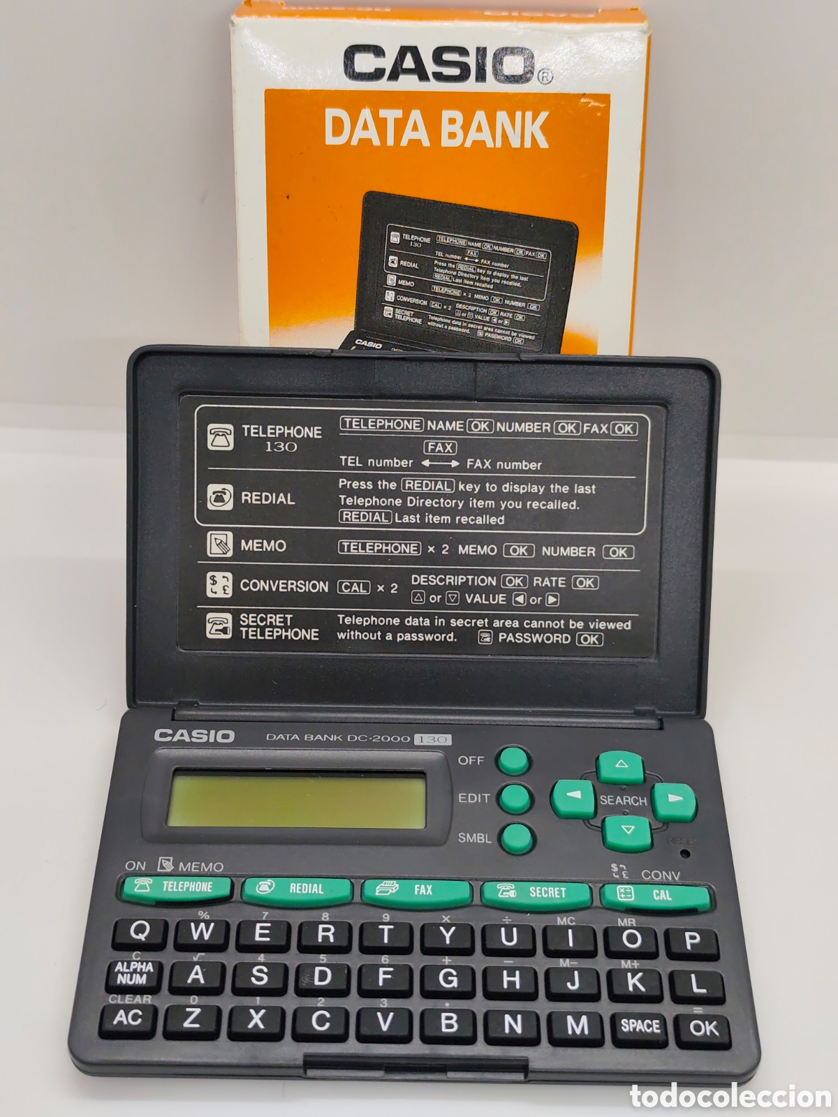 Vintage: Calculadora Casio Antigua DC 2000 sin usar - Foto 3