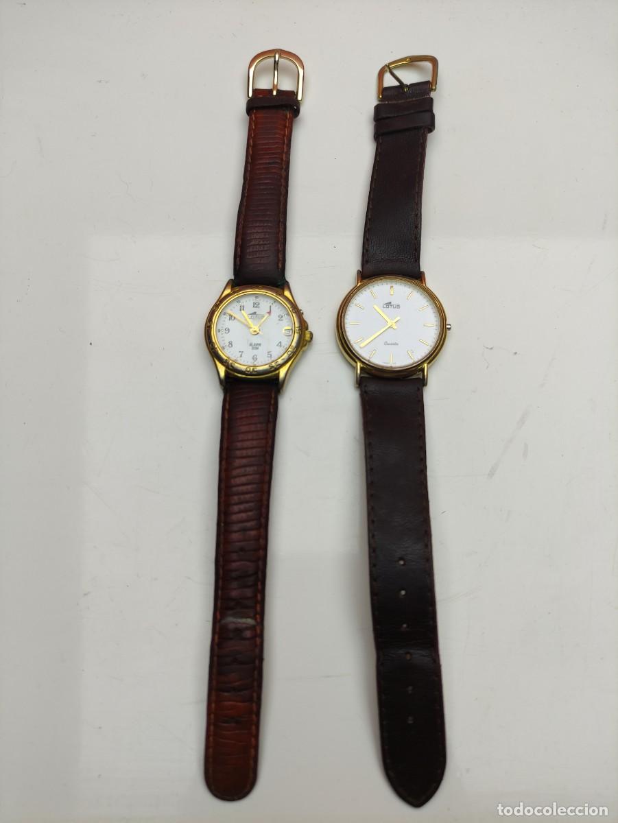 Vintage: 2 relojes Lotus para reparar a&ntilde;os 80
