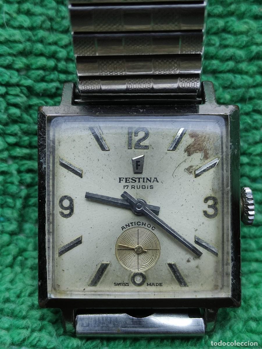 Vintage: Reloj Festina 17 Rub&iacute;s