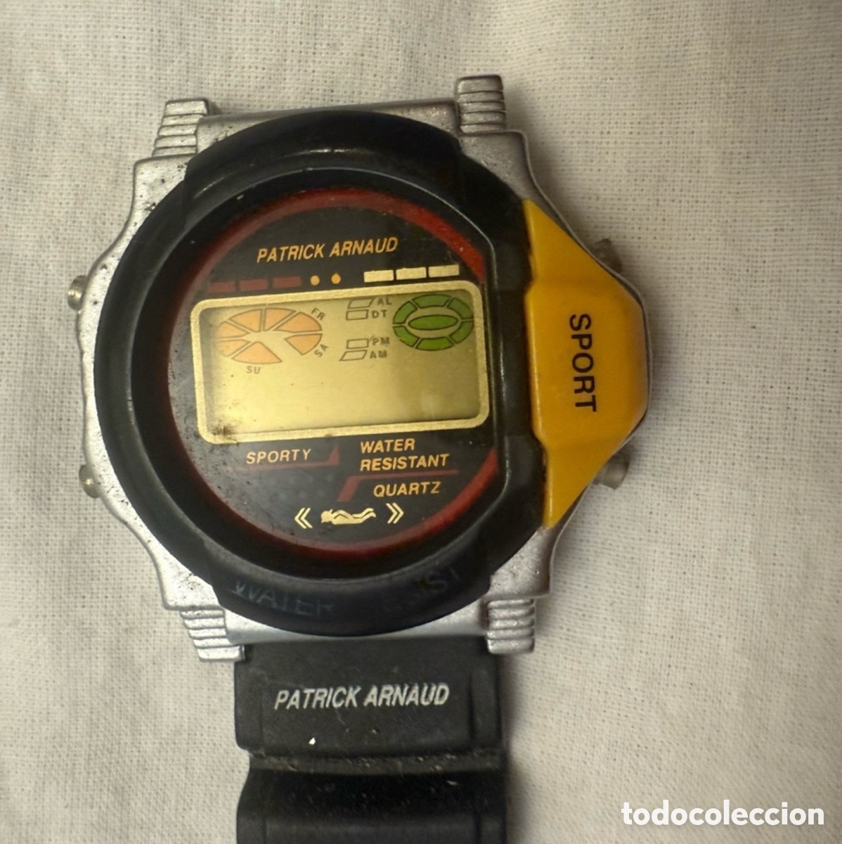 Vintage: RELOJ DIGITAL VINTAGE PATRICK ARNAUD SPORT QUARTZ &ndash; WATER RESISTANT