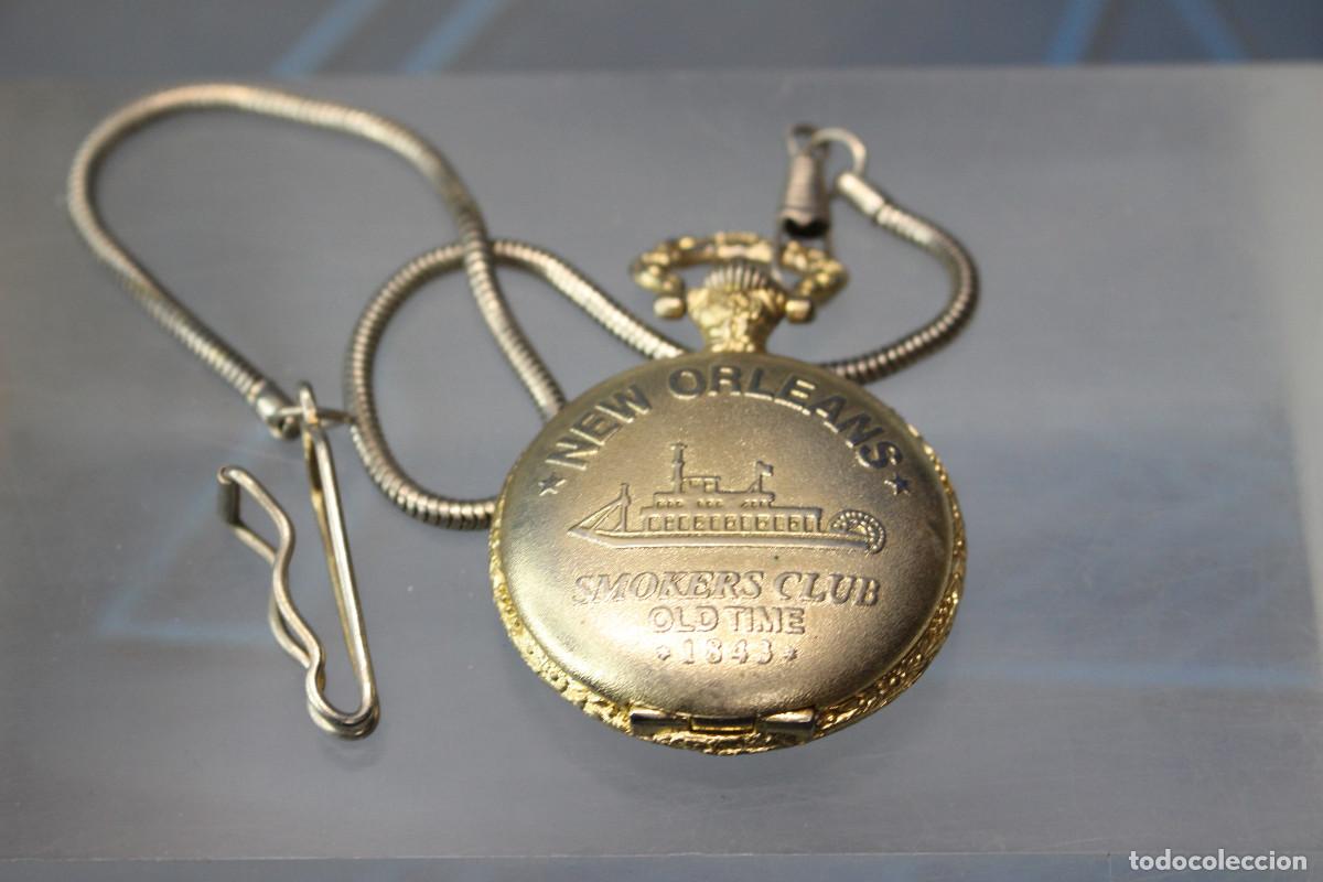 Vintage: Reloj de bolsillo New Orleans.