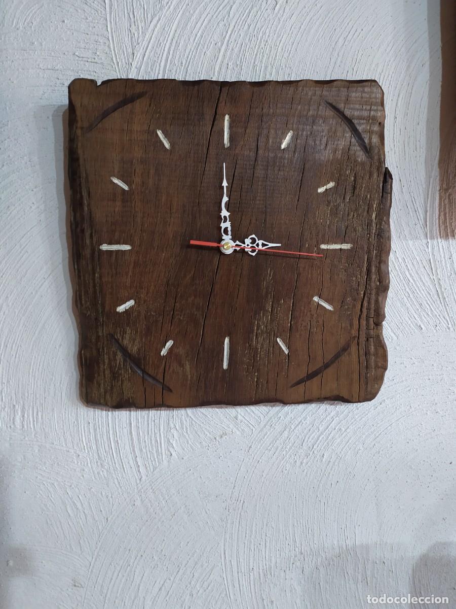 Vintage: Reloj pared madera de roble - Foto 1