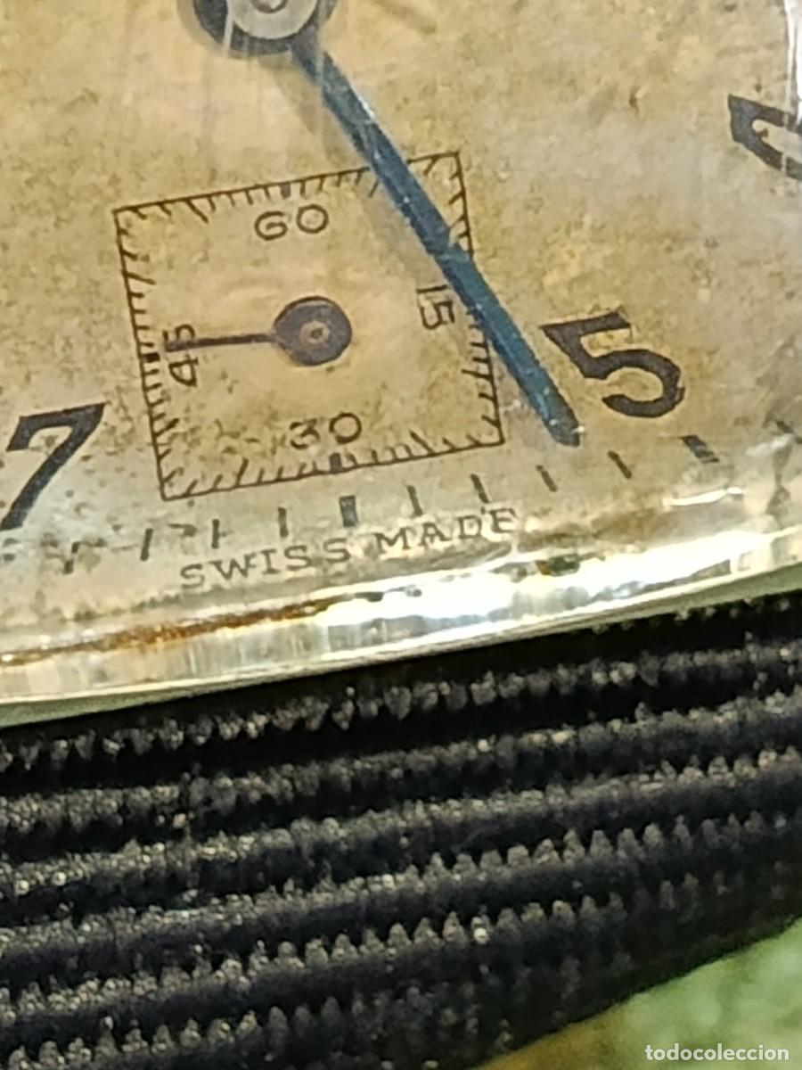Vintage: Reloj de pulsera Onsa rectangular o tipo &rdquo;tank&rdquo; REF-5518 - Foto 6