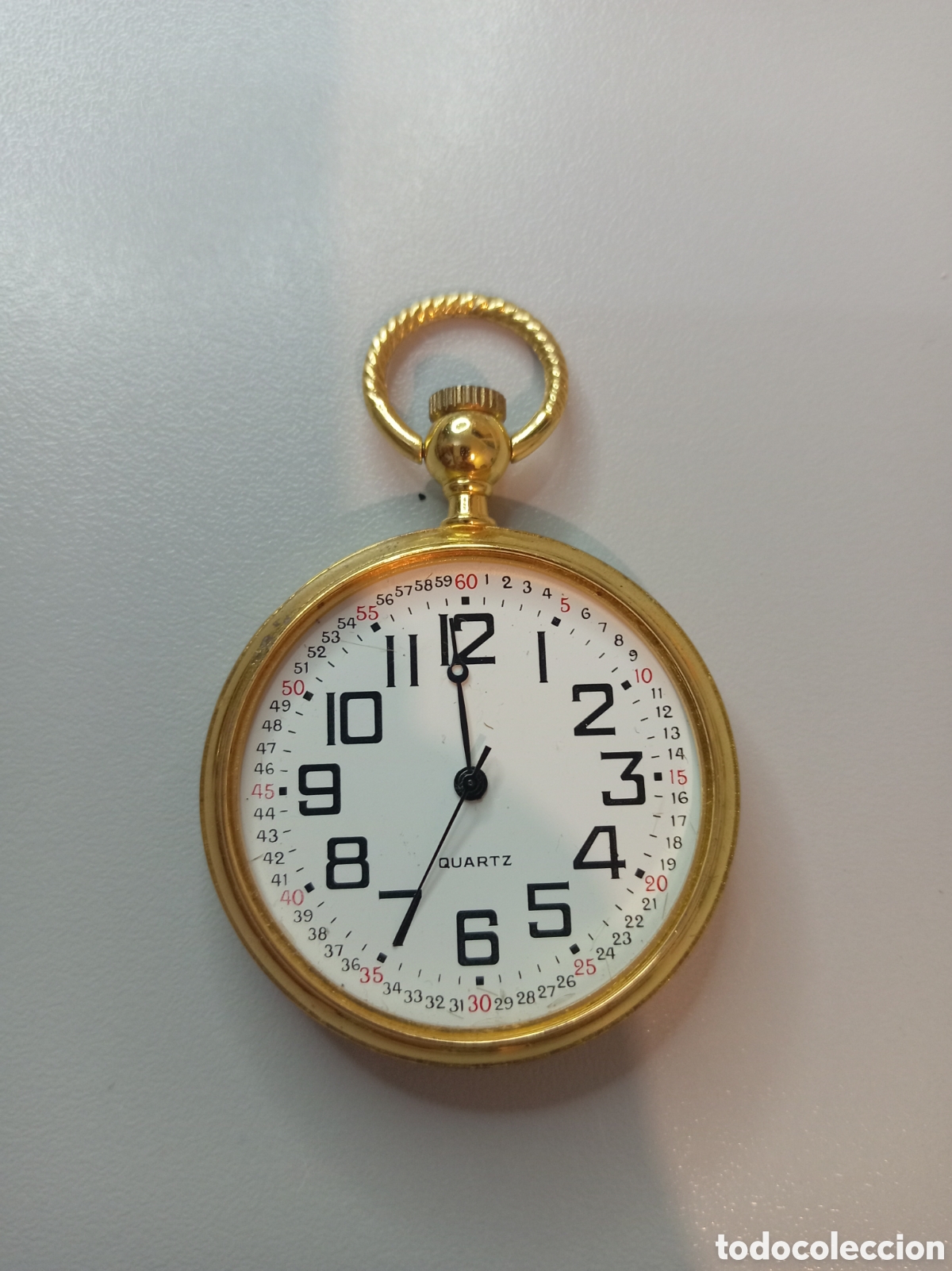 Vintage: Reloj de bolsillo a pilas