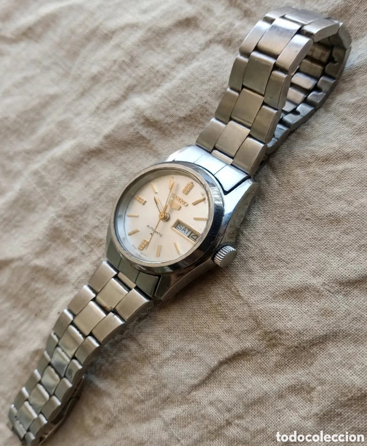 Vintage: Reloj Seiko 5 automatic mujer - Foto 3