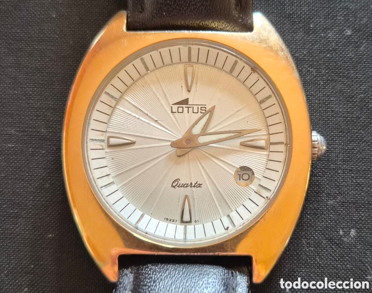 Vintage: RELOJ LOTUS QUARTZ &ndash; REF. 15227 &ndash; GOLD PLATED &ndash; VINTAGE