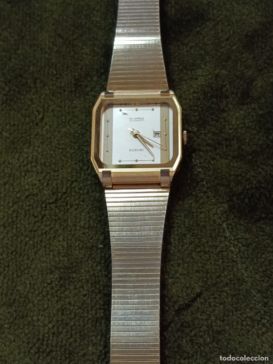 Vintage: Reloj de pulsera vintage Suzuki autom&aacute;tico REF-6612 - Foto 5