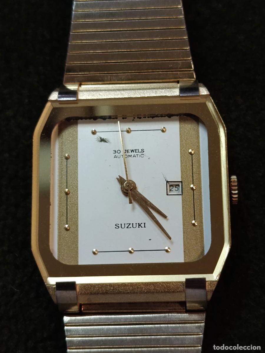 Vintage: Reloj de pulsera vintage Suzuki autom&aacute;tico REF-6612