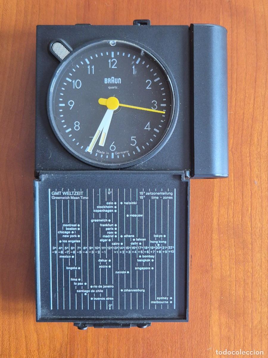 Vintage: Reloj despertador Braun AB 313 vsl &ndash; Icono del dise&ntilde;o alem&aacute;n