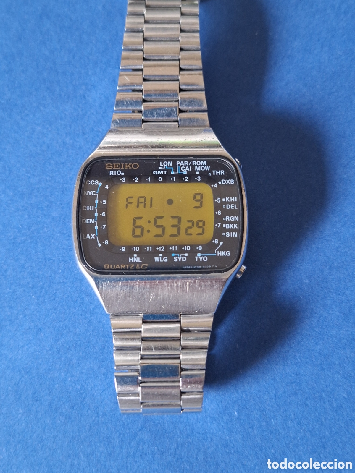 Vintage: Seiko Pan Am World time M159-5007