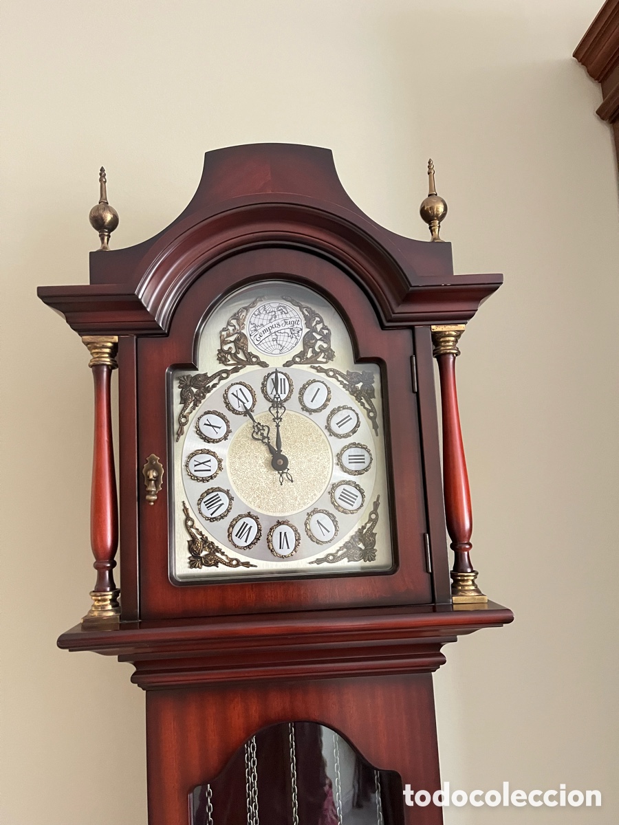 Vintage: Reloj de p&eacute;ndulo con maquinaria BALDWIN - Foto 8