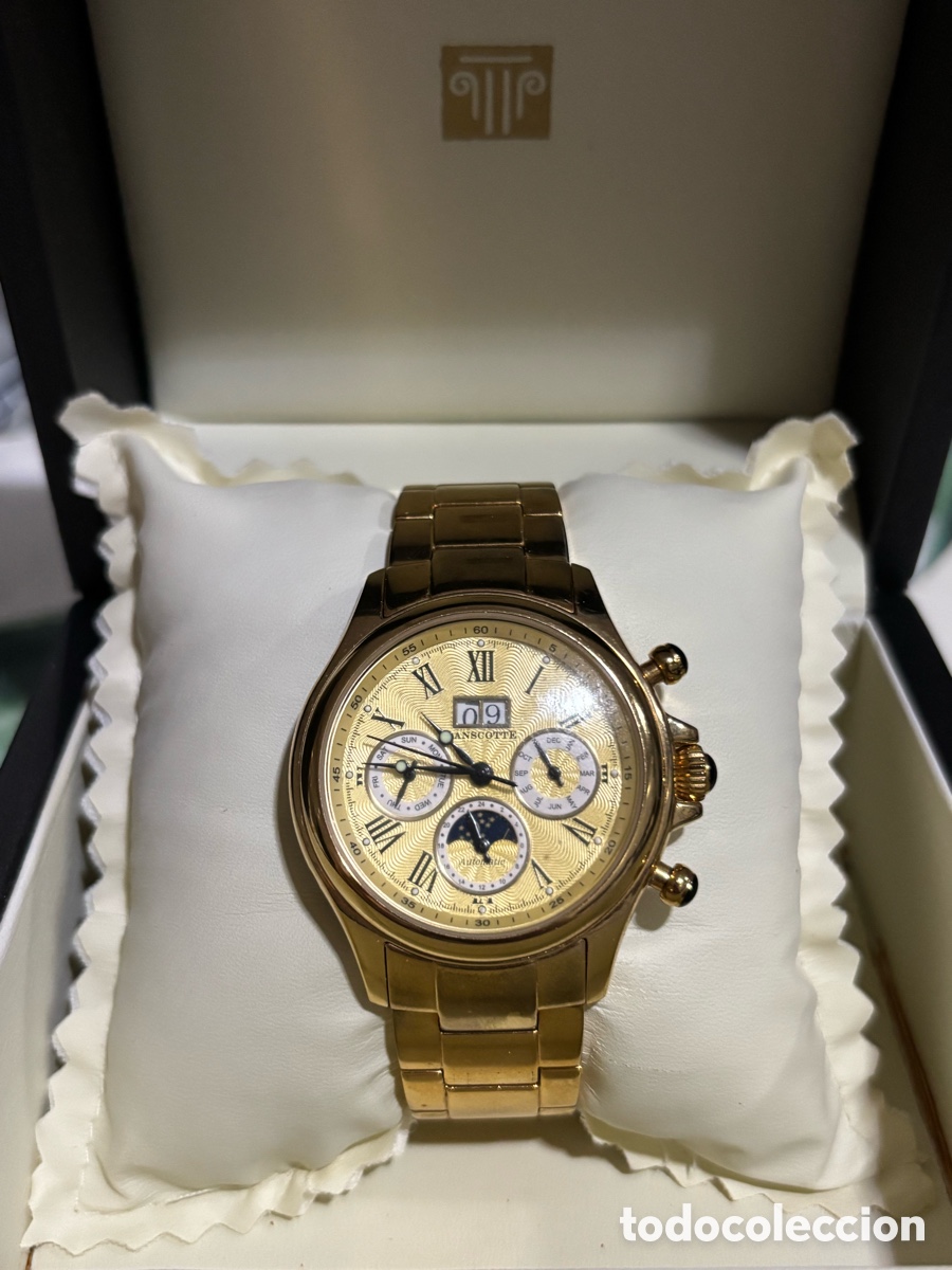 Vintage: Reloj Lanscotte con caja