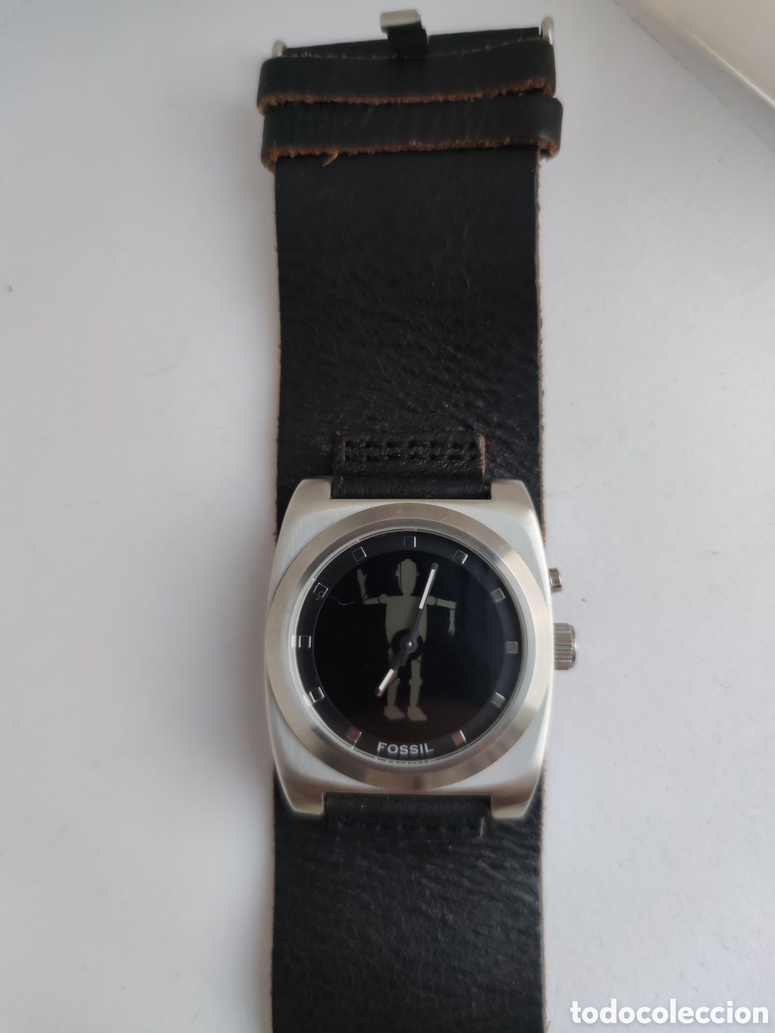 Vintage: Reloj F&oacute;sil Robot en movimiento
