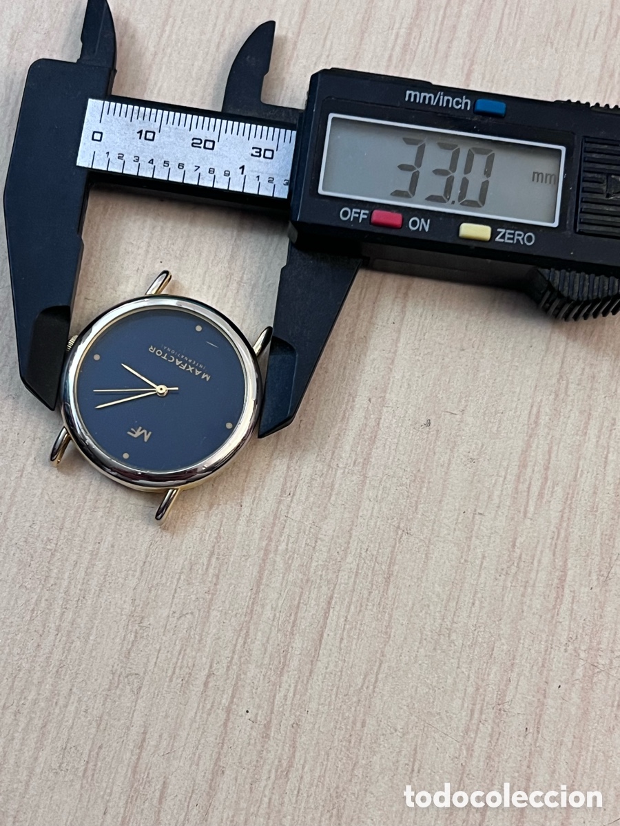 Vintage: ✅ Reloj MF MAXFACTOR INTERNACIONAL como nuevo - Foto 4