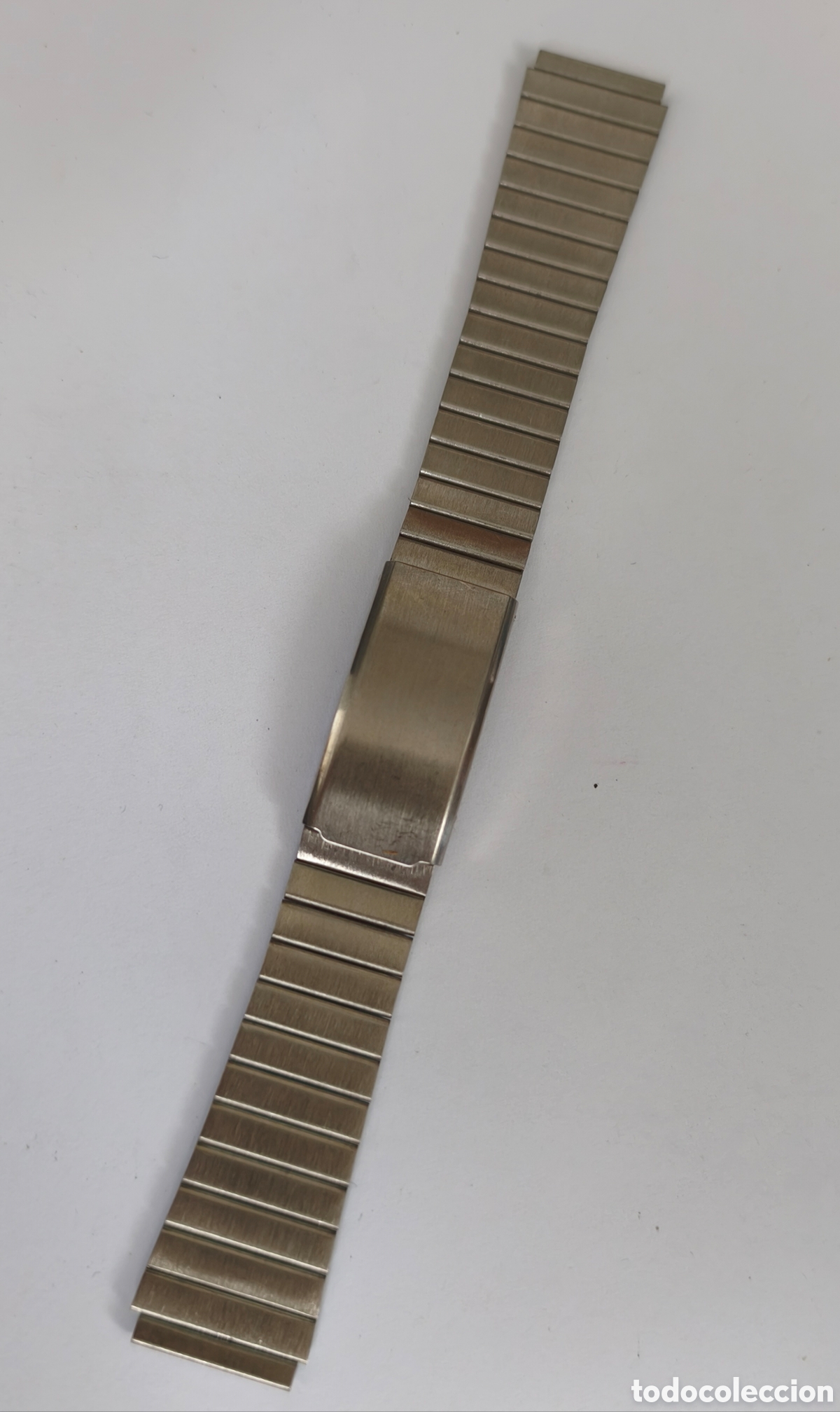 Vintage: Brazalete para reloj de acero de 18mm.