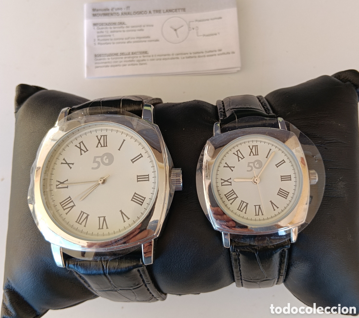 Vintage: 2 RELOJES CAIXA GUISSONA - Foto 2