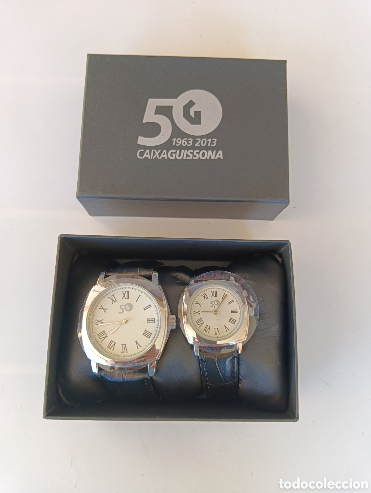 Vintage: 2 RELOJES CAIXA GUISSONA - Foto 1