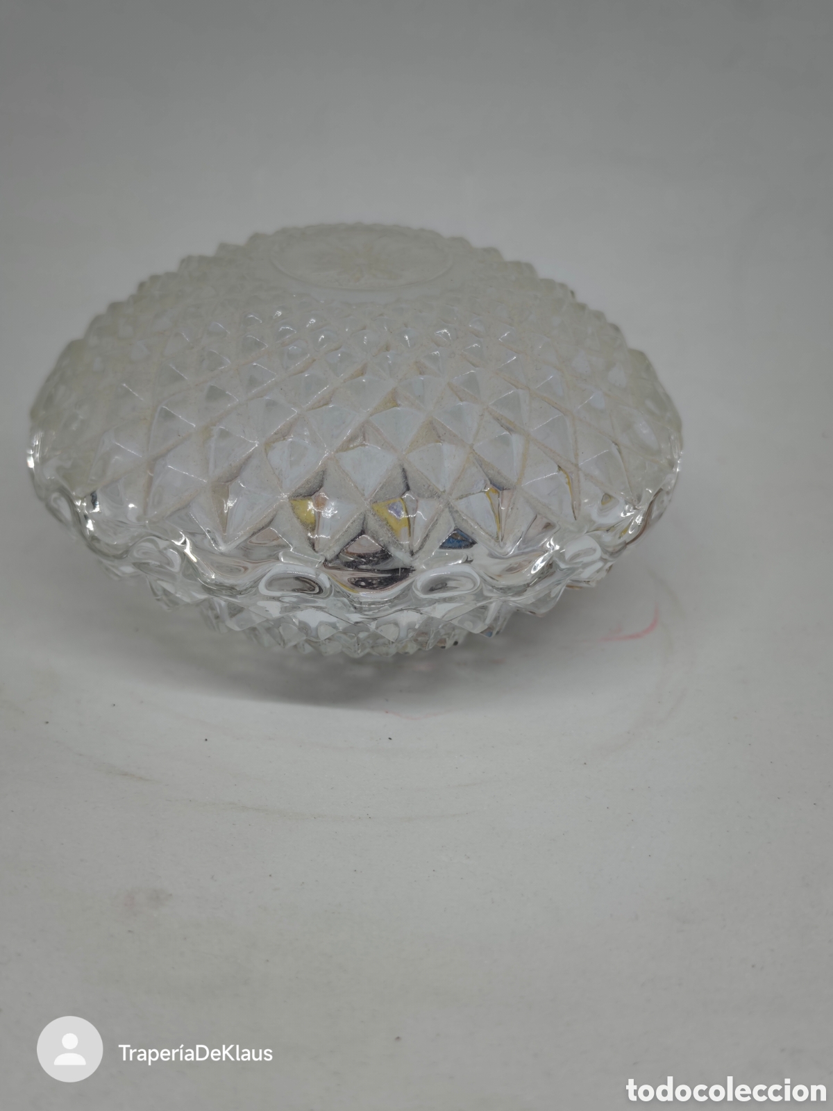 Vintage: Bonbonera - Caramelera de cristal tallado - CAR131