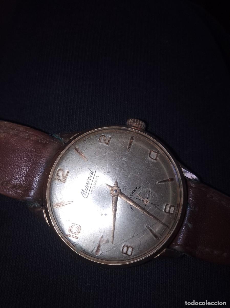 Vintage: Reloj monteal 15 rubis para restaurar - Foto 10