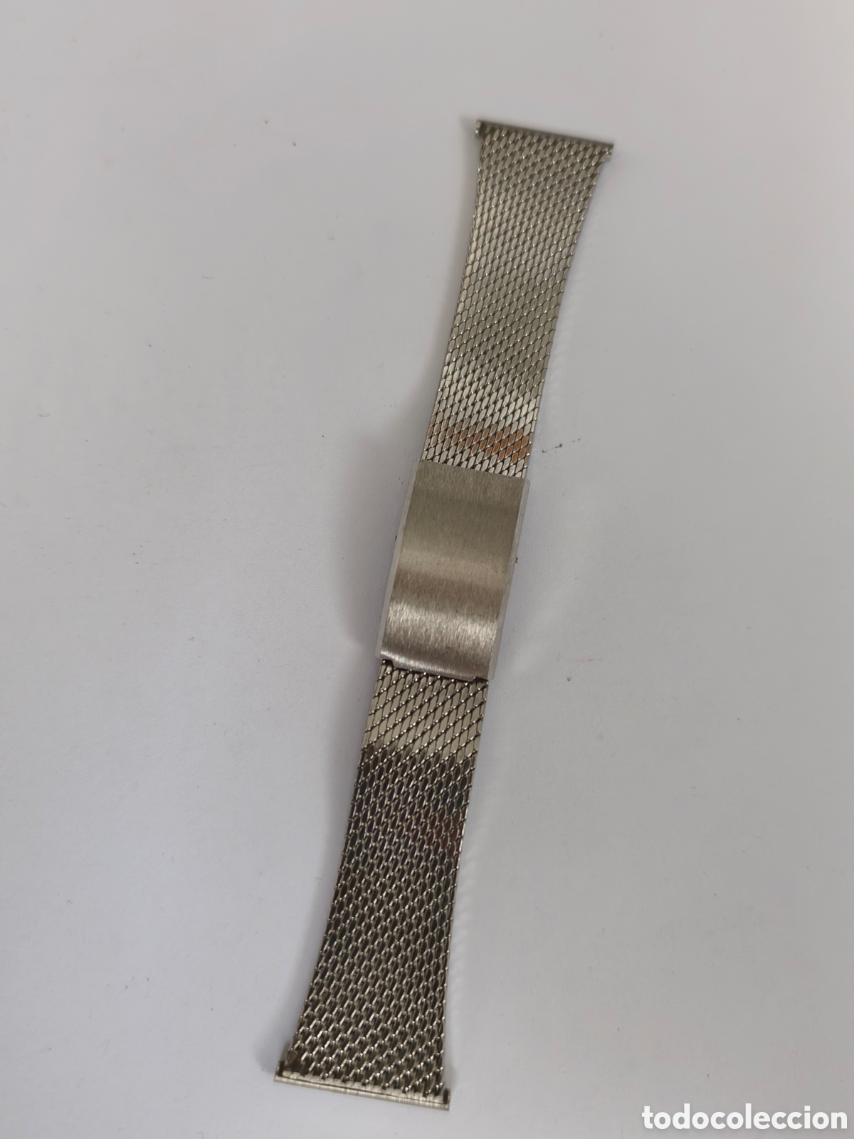 Vintage: Brazalete de malla fuerte, de acero de 24mm
