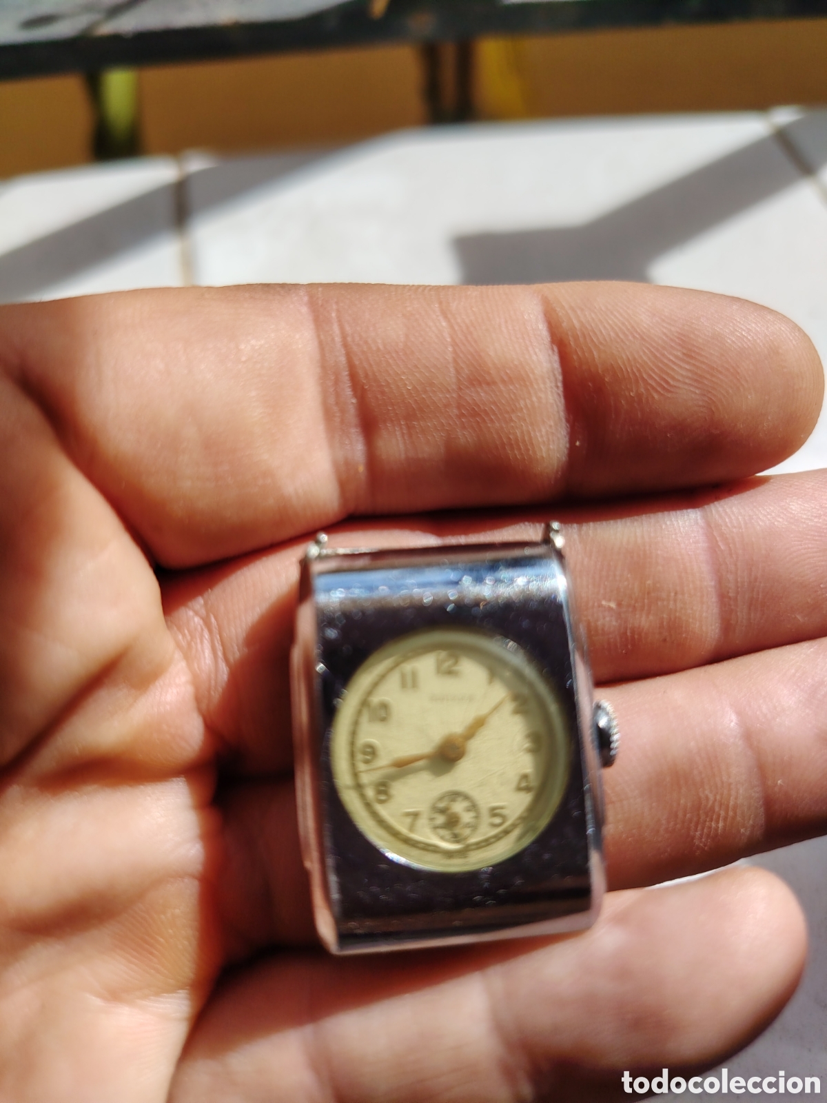 Vintage: RELOJ DE CORBATA O SOLAPA FUNCIONANDO