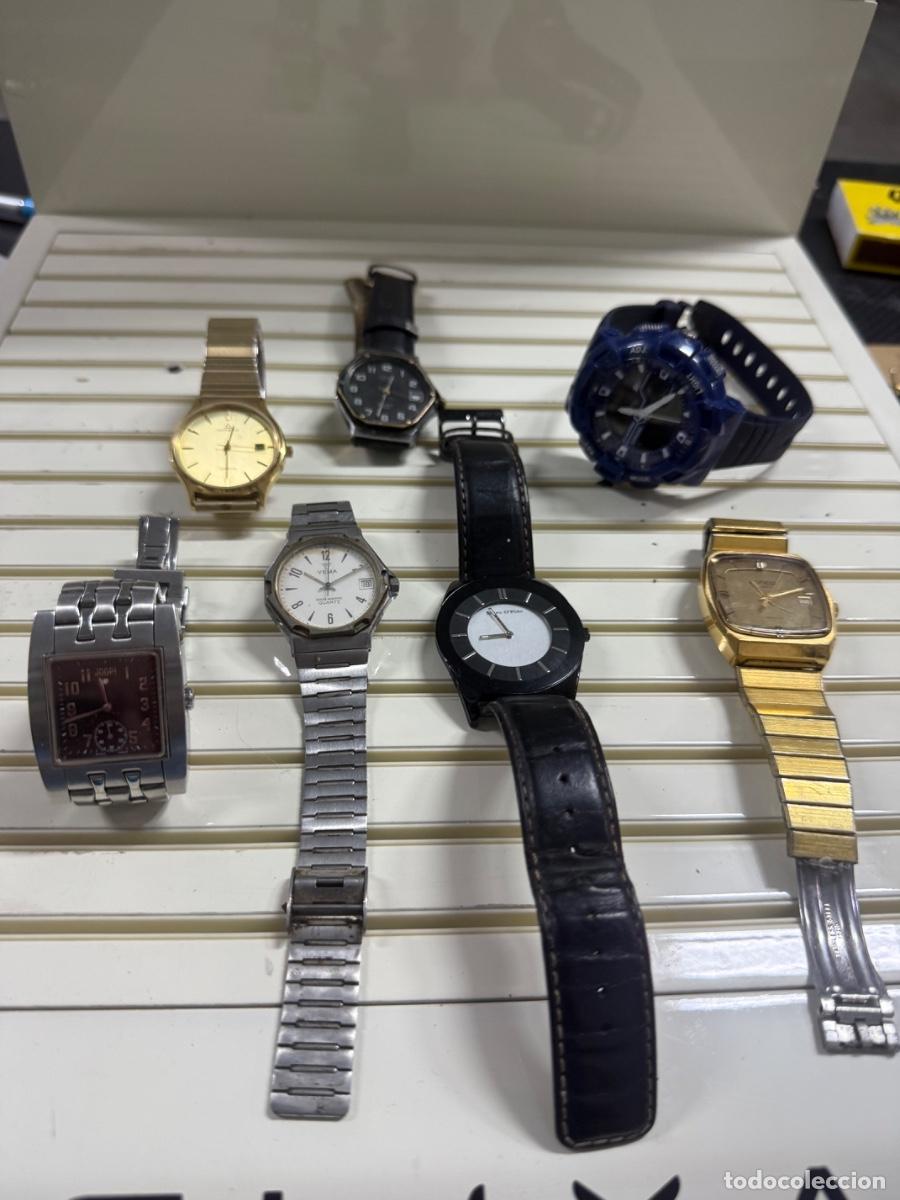 Vintage: Lote 7 relojes sin probar para reparar o repuestos