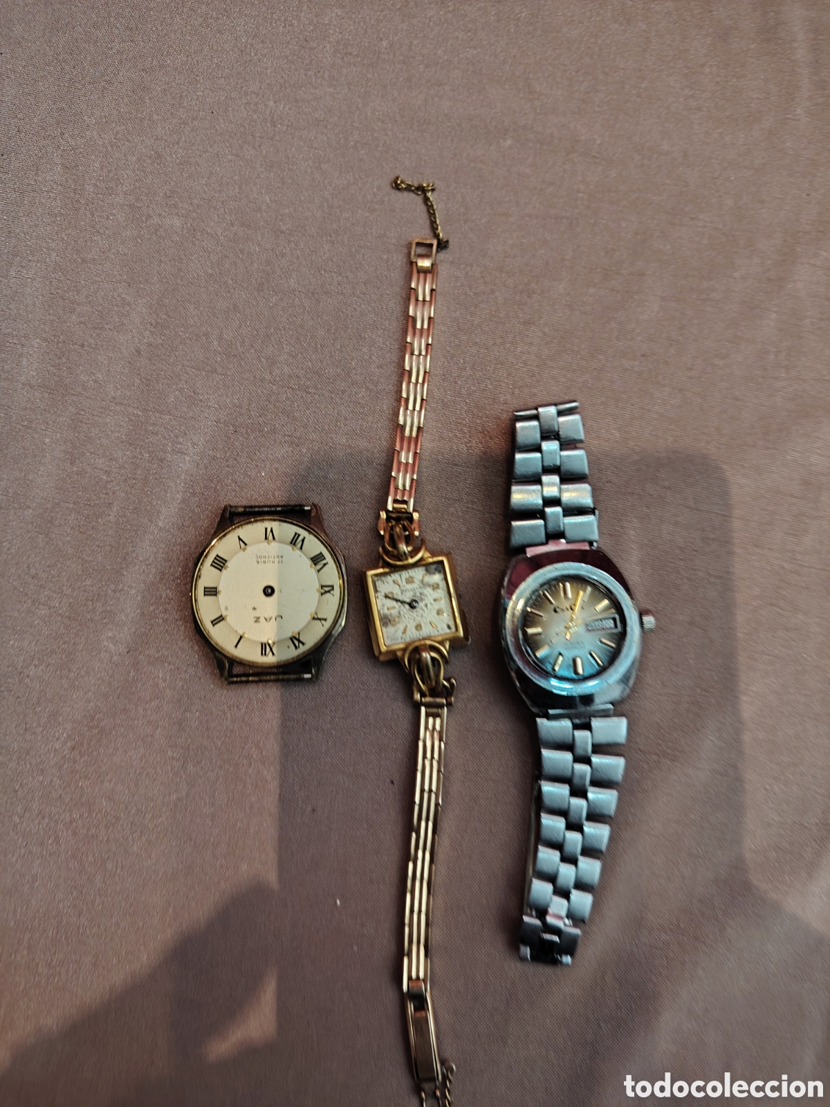 Vintage: Lote de relojes no funcionan para piezas o reparar