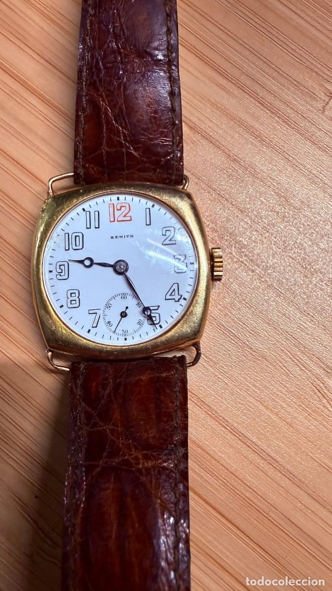 Vintage: Zenith oro 18K antiguo (aprox. 1910-20) funcionando