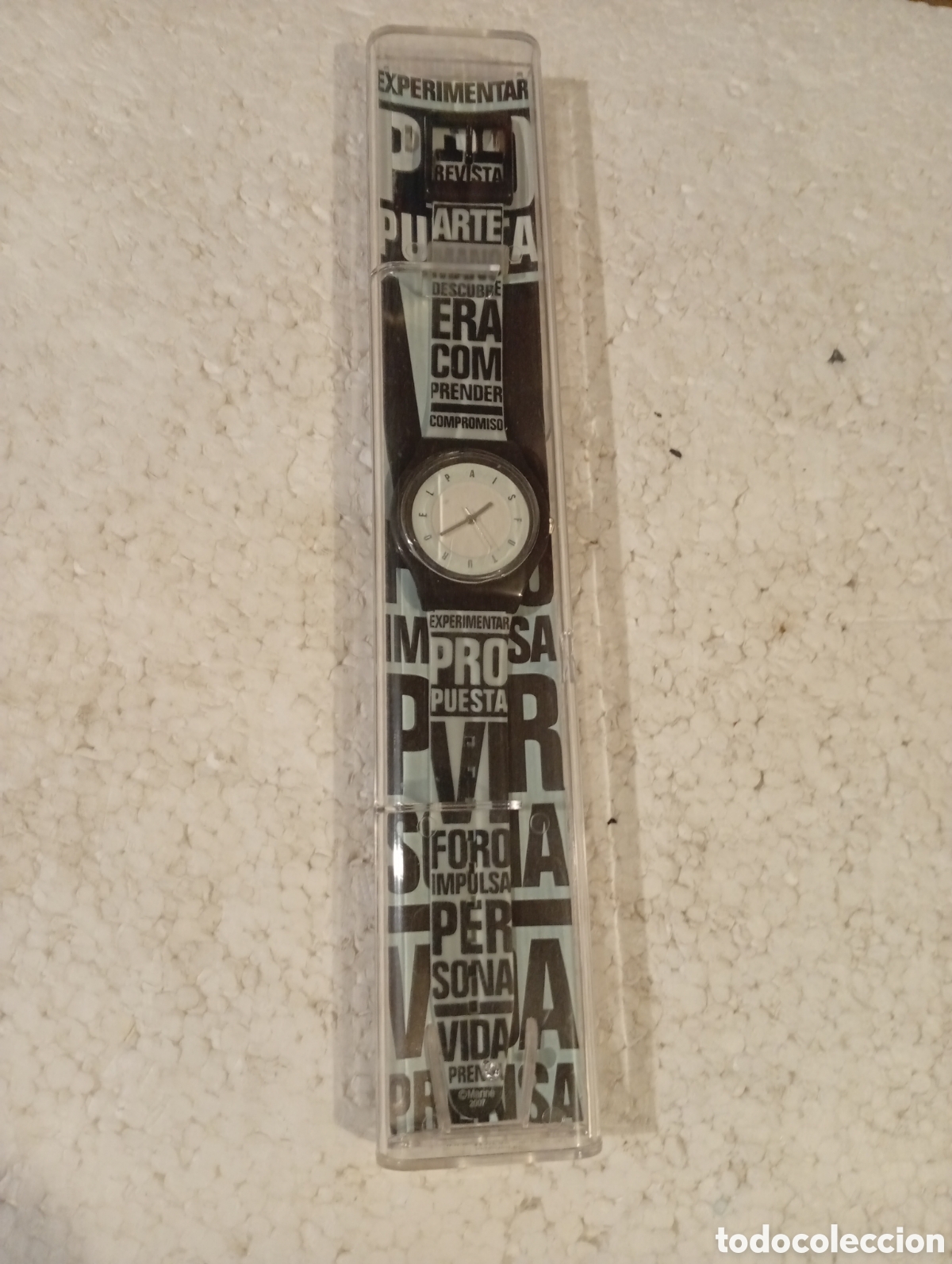 Vintage Uhren: RELOJ &Oacute;SCAR MARIN&Eacute; 2007. EL PA&Iacute;S.