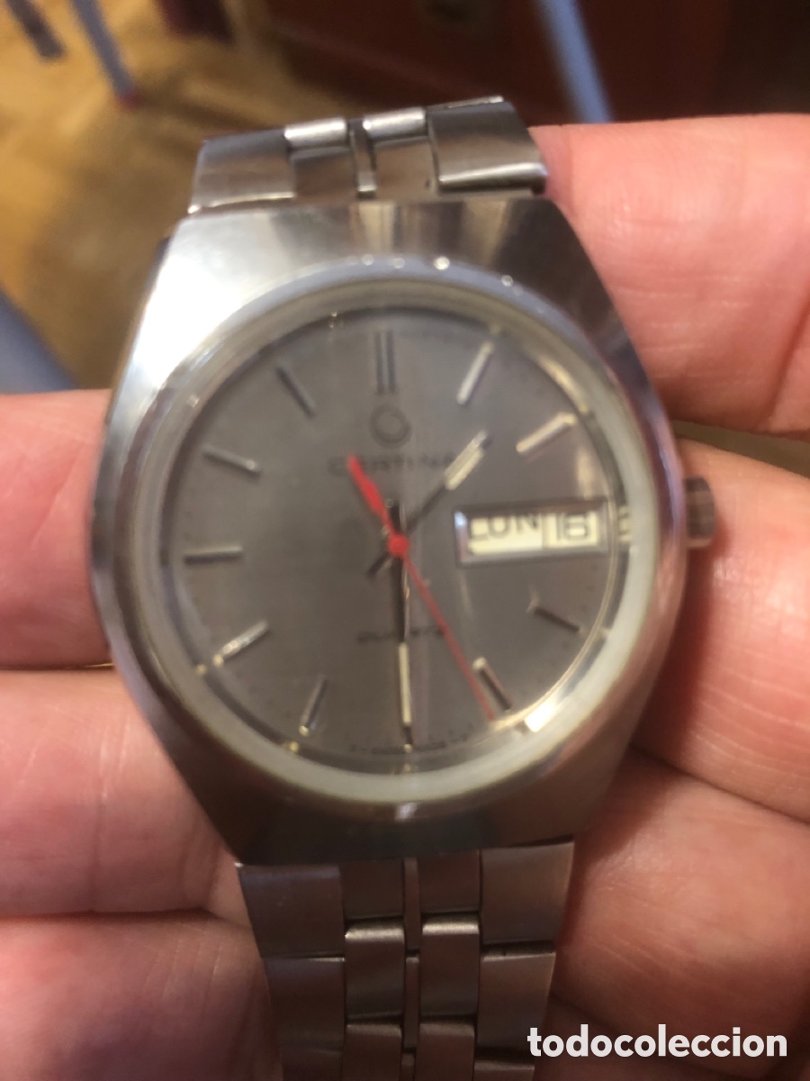Vintage: Reloj certina de pilas funciona