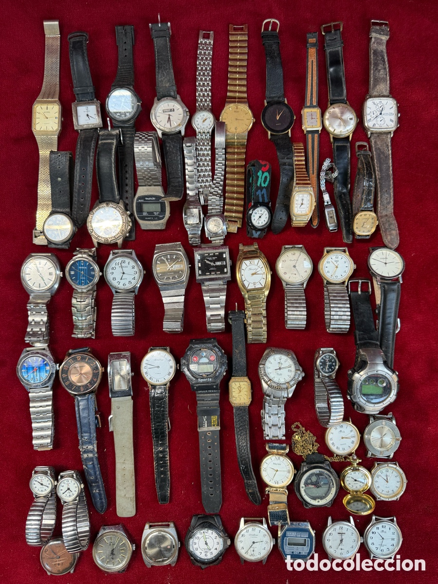 Vintage Watches: Gran lote de relojes de mu&ntilde;eca,de cuerdas y de pila!