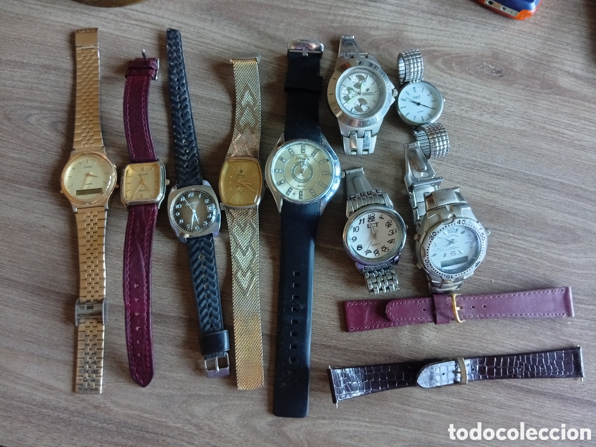 Vintage: Lote de relojes vintage