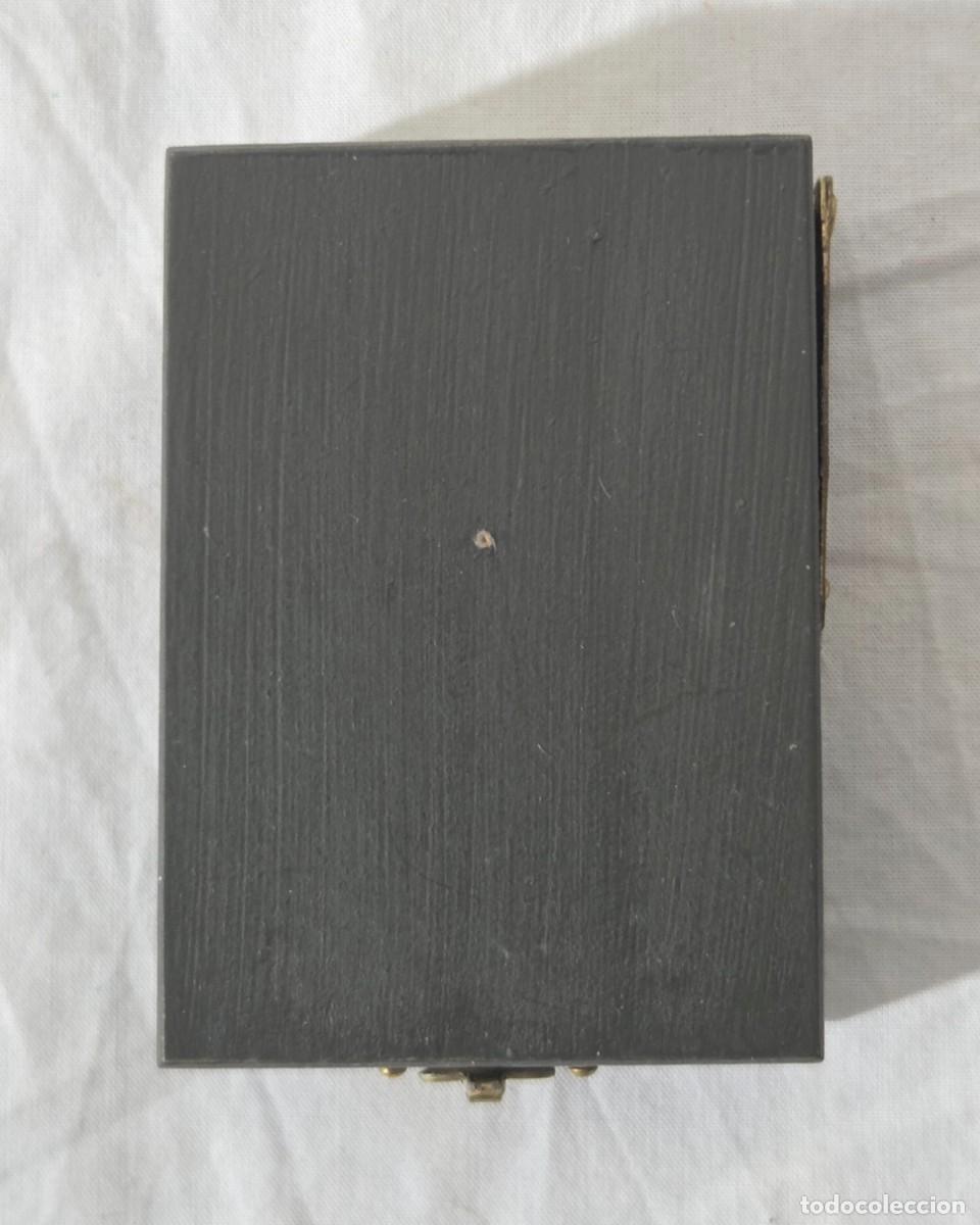 Vintage: Reloj solar con br&uacute;jula en madera - Foto 13