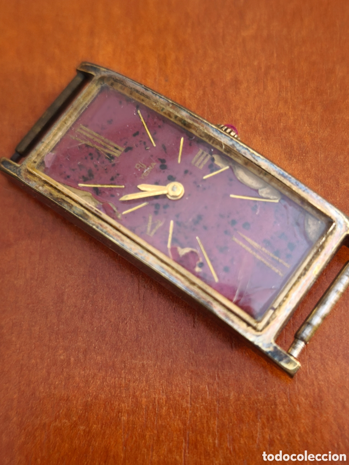 Vintage: Reloj Yema Tank Cintr&eacute;e Vintage 70s.