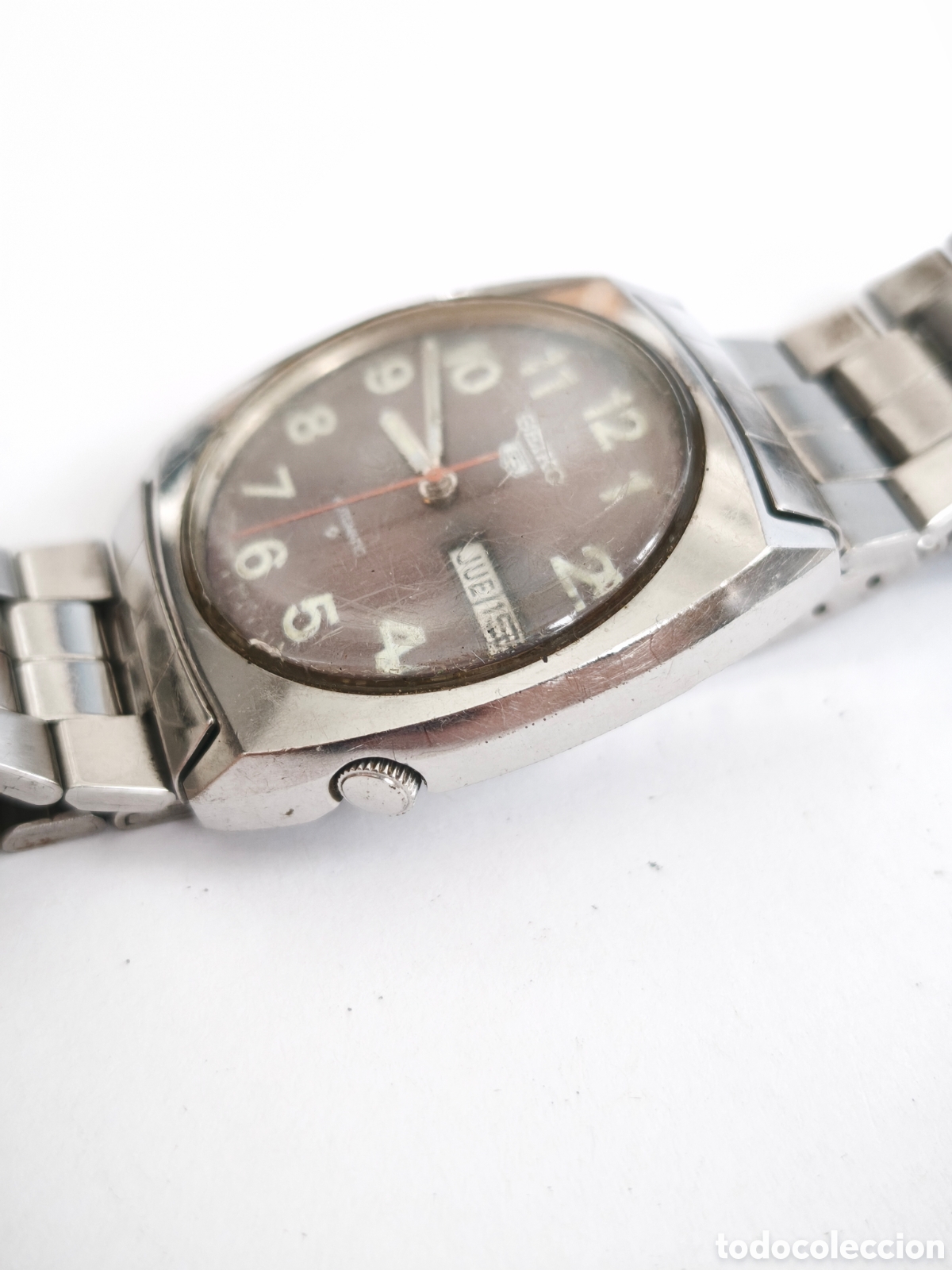 Vintage: Reloj Seiko 5 autom&aacute;tico. Funcionando - Foto 2
