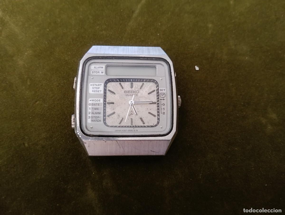 Vintage: ANTIGUO RELOJ DE PULSERA VINTAGE A&Ntilde;OS 70/80 SEIKO JAPAN ANALOGICO / DIGITAL