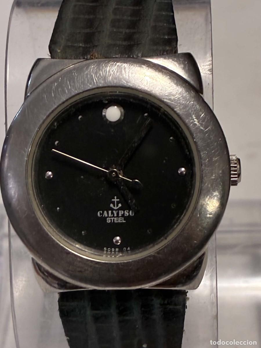 Vintage: Reloj esfera negro - Calypso