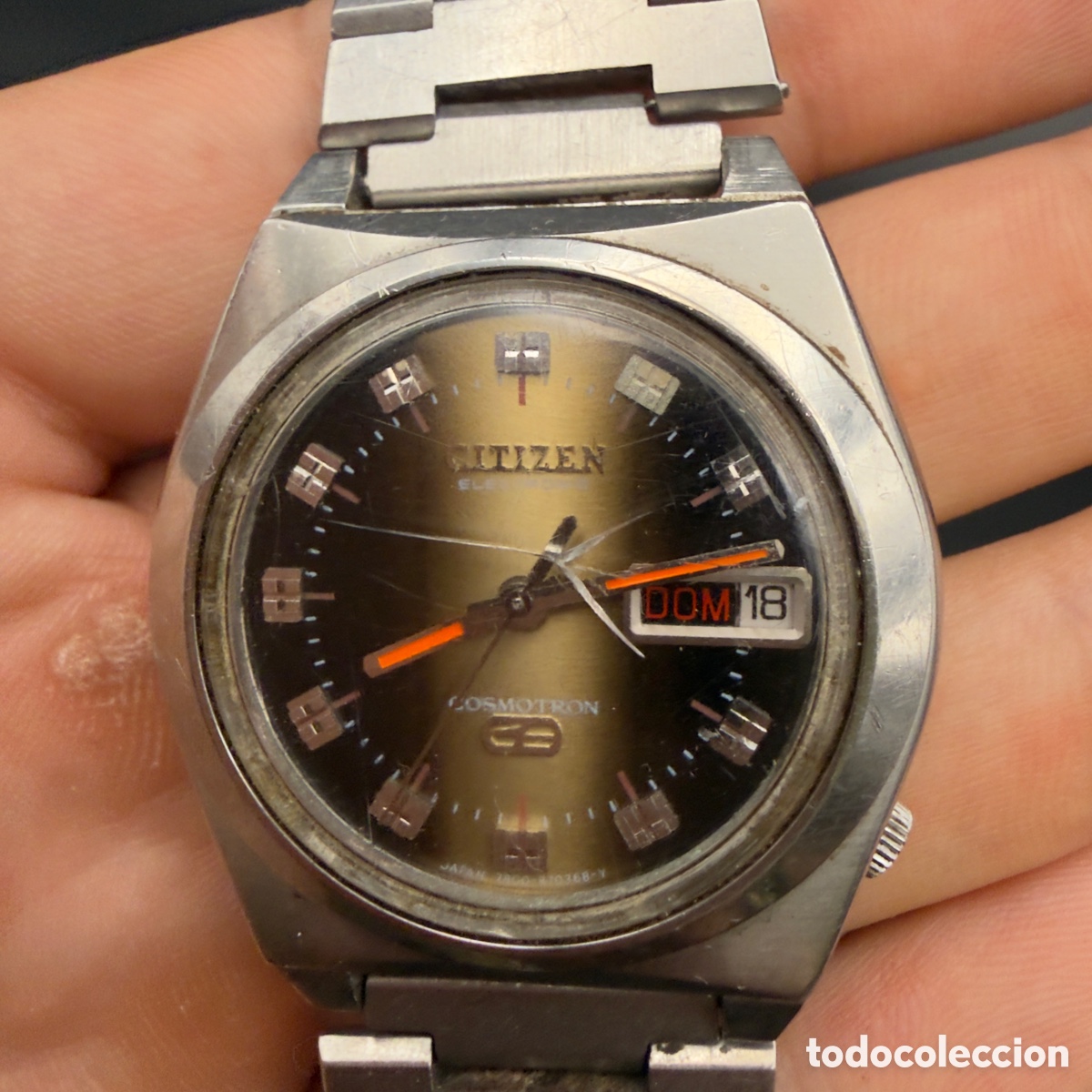 Vintage: Reloj Vintage Citizen Cosmotron Electronic Cal. 7802 (A&ntilde;os 70)