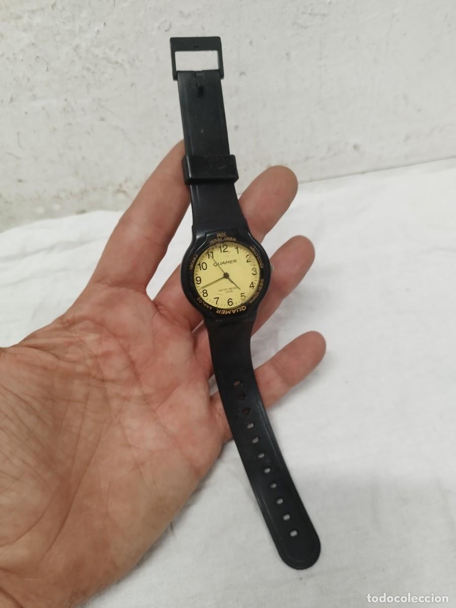 Vintage: Reloj Deportivo Quamer Anal&oacute;gico - Esfera Crema, Sin Probar.
