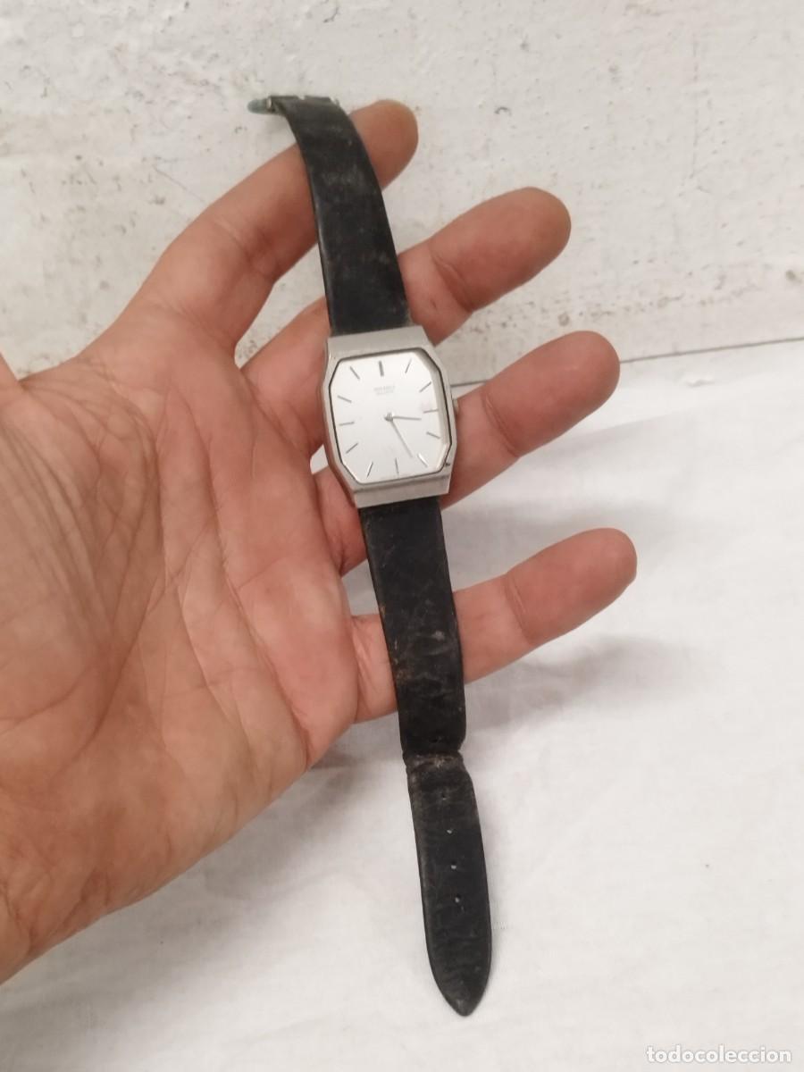 Vintage: Seiko Quartz Vintage A&ntilde;os 80 Esfera Plateada &ndash; Estado Est&eacute;tico Bueno Sin Probar.