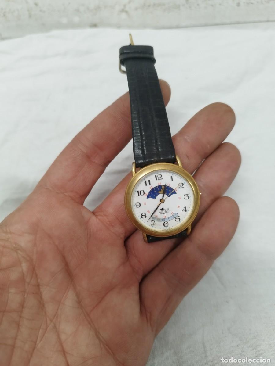 Vintage: Reloj Lotus Vintage Moonphase (Esfera Sol/Luna). Sin probar.