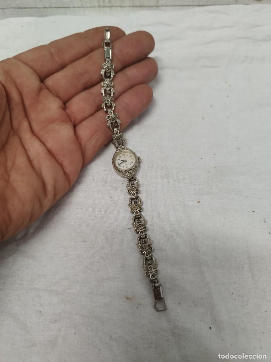 Vintage: Reloj Suizo Vintage Imado Joya Mec&aacute;nico 17 Jewels Marcasitas - Sin Probar.