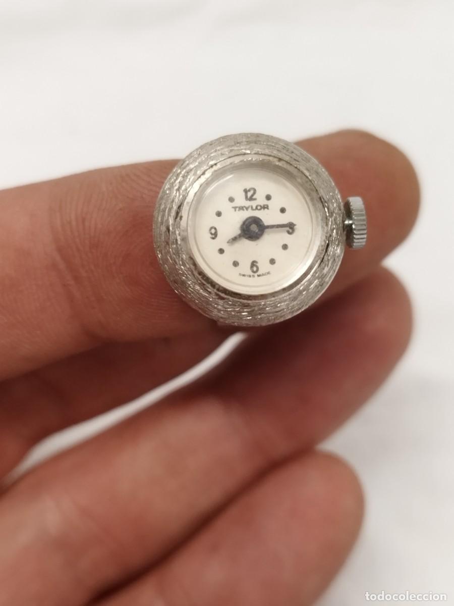 Vintage: Antiguo Reloj de Anillo Taylor - Swiss Made - Vintage Mec&aacute;nico - Sin Probar.