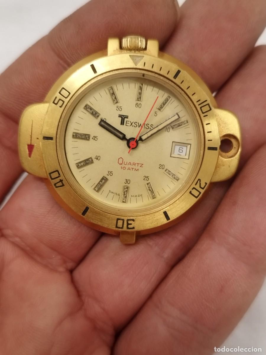 Vintage: Reloj Vintage Texswiss Quartz 10 ATM &ndash; Sin Probar, Tal Cual. Rambo survivor.